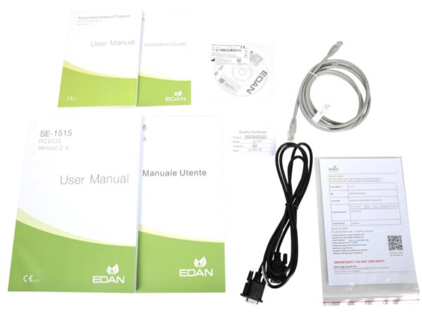 Software PC per Gestione Dati ECG per cod. 33332 e 33333