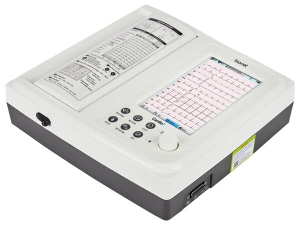 Elettrocardiografo Cardio 7 a 12 Canali con Touch Screen per Pazienti Adulti e P