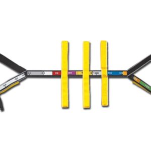 Immobilizzatore Spider Pediatrico con Cintura Centrale Metrica - 3 pezzi