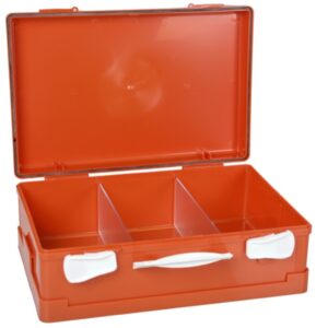 Valigetta Cassetta Pronto Soccorso in Plastica Vuota 395x270x135 mm - 5 pezzi - 1