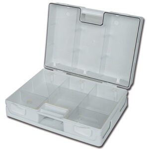 Cassetta Multisan Pronto Soccorso Vuota in Plastica 443x338x147 mm - 3 pezzi