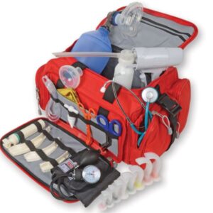 Kit Emergenza Gima 6 Completo in Borsa Poliestere 600D Rosso 27165