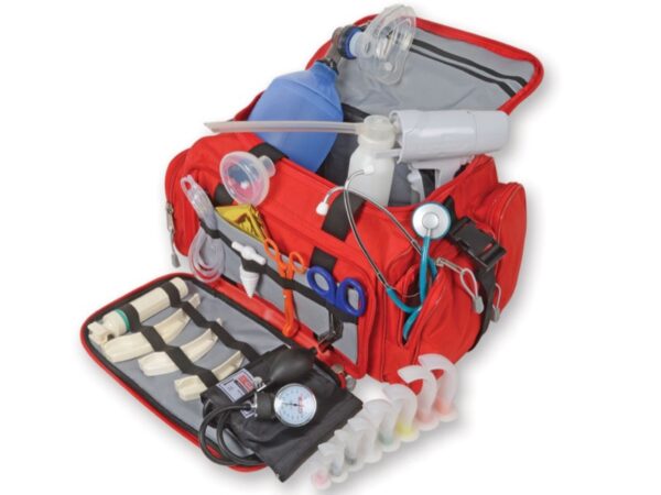 Kit Emergenza Gima 6 Completo in Borsa Poliestere 600D Rosso 27165