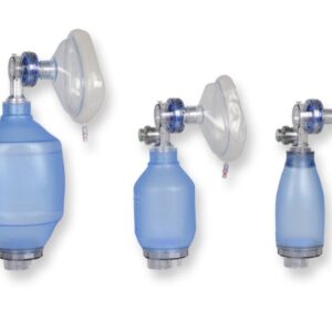 Pallone Rianimazione PVC Neonatale 280 ml, Mascherina e Valvola POP-Off - 8 pz - 3