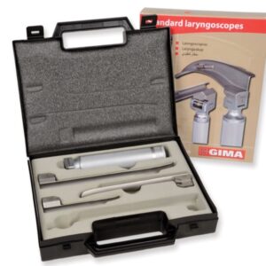 Set Laringoscopio Pediatrico Ricaricabile 3 Lame Miller 1-2-3 - 2 pz - 1