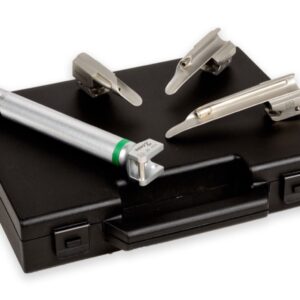 Set Laringoscopio Maxlite F.O. Pediatrico 3 Lame Miller 00, 0, 1 - 2,5V - 1
