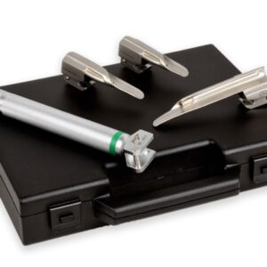 Set Laringoscopio Maxlite F.O. LED Pediatrico con 3 Lame Miller 00, 0, 1 - 2,5 V - 1