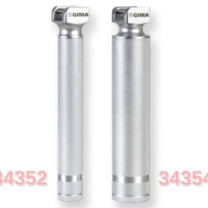 Manico per Laringoscopio Pediatrico Ricaricabile 2,5 V Zigrinato - 5 pezzi - 2