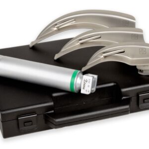 Set Laringoscopio F.O. Adulti 3 Lame Macintosh 2-3-4 Xenon/Alogeno 2,5 V - 1