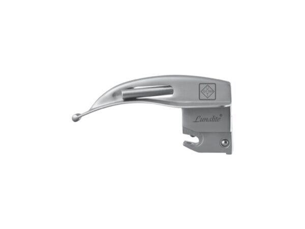 Lama per Laringoscopio Fibra Ottica McIntosh N. 1 Pediatrica con Guida Luce Amov