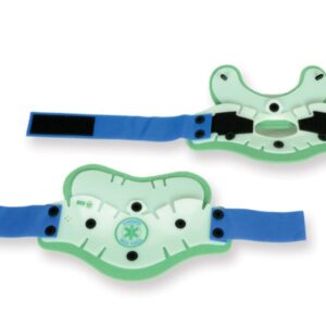 Collare di Primo Soccorso in Due pz per Adulti Collo Piccolo 50-54 cm Blu - 6 pz - 2