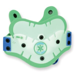 Collare di Primo Soccorso in Due pz per Adulti Collo Piccolo 50-54 cm Blu - 6 pz - 3