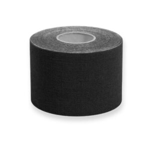 Taping Kinesiologico Standard 5 m x 5 cm Nero Spessore 0,48 mm - 40 pezzi - 1