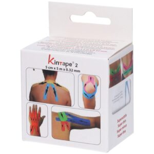 Taping Kinesiologico Pro 5 m x 5 cm - Spessore 0,32 mm - Colore Pelle - 25 pezzi - 1