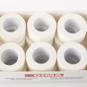 Cerotto in Seta Bianco a Rocchetto 10 m x 2,5 cm - 144 pezzi - 3