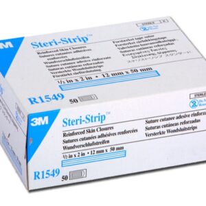 3M Steri-Strip Strisce Rinforzate per Sutura 50x12 mm - 3 conf. da 300 strip - 1