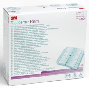 3M Tegaderm Foam Medicazione in Schiuma Non Adesiva Sterile 8,8x8,8 cm - 30 pz