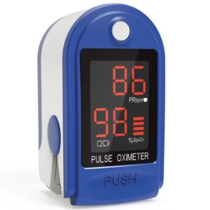 Pulsossimetro da Dito OXY-1 SpO2 e Frequenza Cardiaca, IT/HR/FI - 10 pezzi - 3