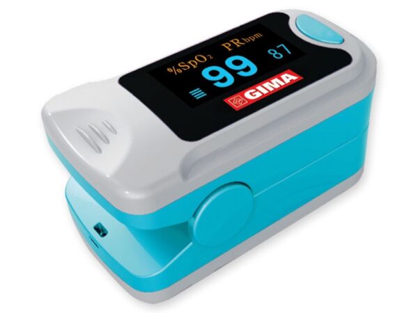 Pulsossimetro Oxy-3 con Display SpO2 e Battito Cardiaco - 8 pezzi
