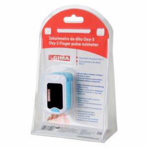 Pulsossimetro Oxy-3 con Display SpO2 e Battito Cardiaco - 8 pezzi - 2
