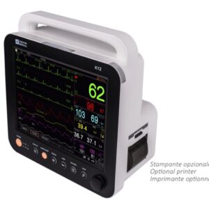 Monitor Multiparametrico K12 Touchscreen 12" ECG 5 Derivazioni - 2