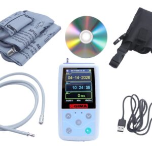 Holter Pressorio 24 Ore con Misurazione Pulsazioni e Bluetooth