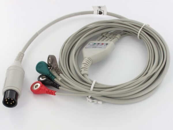 Cavo ECG 5 Derivazioni 3,75 m per Linea VITAL, UP-7000 e PC-3000 - 4 pezzi