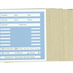 Pacchetto Test Bowie Dick per Sterilizzazione - 60 pezzi