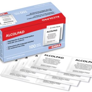 Tamponi Alcool Isopropilico 70% Alcomed Alcohol Pads Scatola 100 - 200 scatole