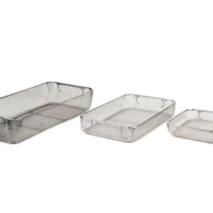 Cestello in Filo per Container Sterilizzazione 255x245x h 70 mm - 4 pezzi - 3