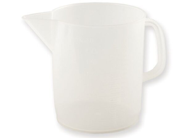 Bottiglia Graduata in Plastica da 2000 ml - 25 pezzi