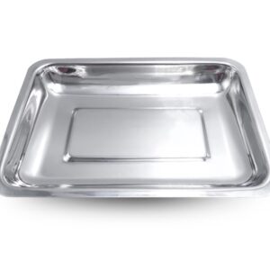 Vassoio Portastrumenti in Acciaio AISI 202 220x150x30 mm - 15 pezzi