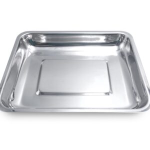 Vassoio Portastrumenti in Acciaio AISI 202 - 250x200x40 mm - 15 pezzi