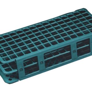 Rastrelliera per Provette diam. 12-13 mm, 90 Posti, PP Autoclavabile - 25 pz - 1