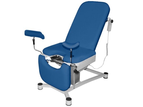 Poltrona Ginecologica Maya in Tubolare Blu