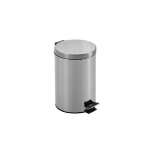 Cestino Rifiuti in Acciaio Inox AISI 410 con Pedale 8 Litri - 8 pezzi - 1