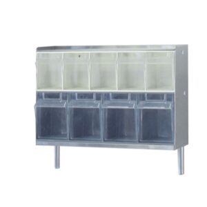 Cassetti Superiori Pensili per Carrelli Modulari (5 Medi + 4 Grandi)