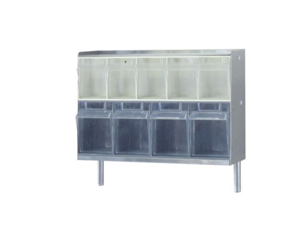 Cassetti Superiori Pensili per Carrelli Modulari (5 Medi + 4 Grandi)