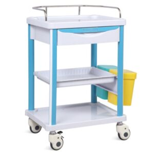 Carrello Clinico Neo Plus in Alluminio Acciaio e ABS
