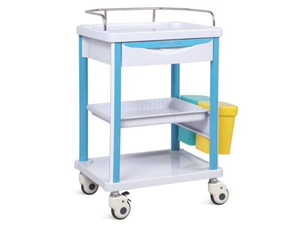 Carrello Clinico Neo Plus in Alluminio Acciaio e ABS