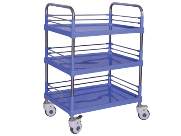 Carrello Utility in Acciaio Inox 3 Ripiani in ABS