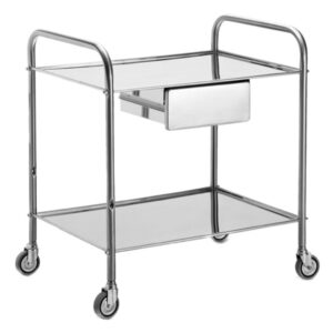 Carrello Medicale Lancart 70x50x80 cm con Cassetto