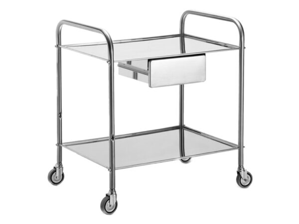 Carrello Medicale Lancart 70x50x80 cm con Cassetto