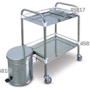 Carrello Medico Lancart 60x40x80 cm - 2