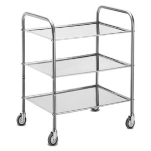 Carrello Lancart 3 Ripiani 60x40x80 cm