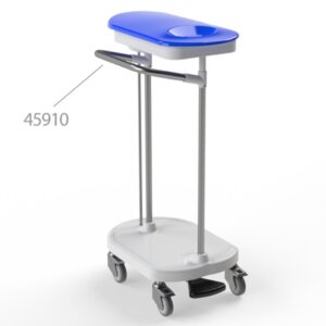 Carrello Portasacco Biancheria con Apertura a Pedale per 1 Sacco