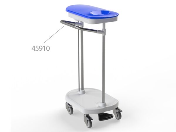 Carrello Portasacco Biancheria con Apertura a Pedale per 1 Sacco