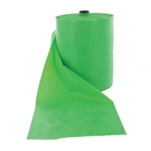 Banda Elastica Latex-Free per Fisioterapia 45 m x 14 cm x 0,25 mm Verde - 2 pz - 2