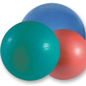 Palla Resistente da Fisioterapia Diametro 75 cm Blu Antiscoppio - 5 pezzi - 2