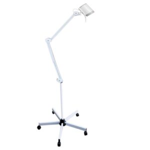 Lampada HYRIDIA a 7 LED con Braccio a Pantografo su Carrello 10W - 1